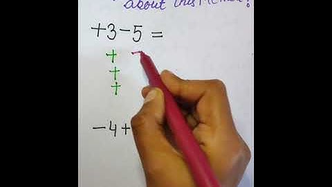 Maths Tricks 2021 / Integers