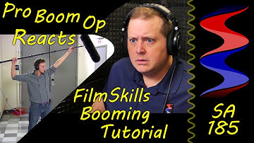 Pro Boom Op Reacts to FilmSkills Booming Tutorial