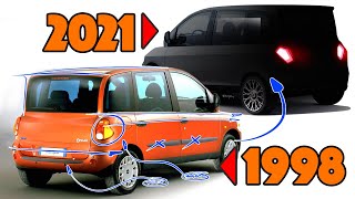 Fiat Multipla Re-design - What if it was built TODAY???