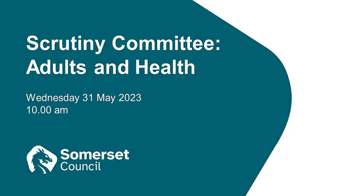 Scrutiny Committee: Adults and Health - 31 May 2023 - Part 2