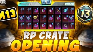 ROYAL PASS M13 RP CRATE OPENING | RP CRATES ROYAL ADVENTURE | RP Giveaway M14 | PUBG | AliAhmedYT