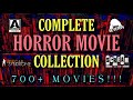 My Complete Horror Movie Collection 2019! OVER 700+ TITLES! (Blu-Rays, 4Ks, DVDs)