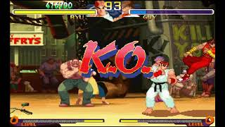 Street Fighter Zero 2 Dash (PSX) Ryu Longplay & Ending