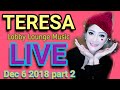 Teresa Sing Live - Lobby Lounge Music - Dec 6 2018 part 2