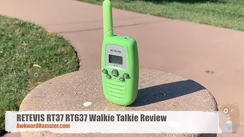 RETEVIS RT37 RT637 Walkie Talkie Review