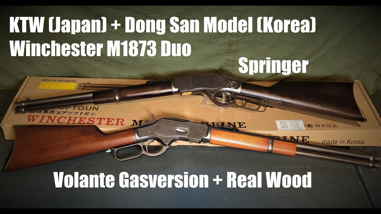 KTW / Dong San Winchester M1873 im Duett: Standard Springer