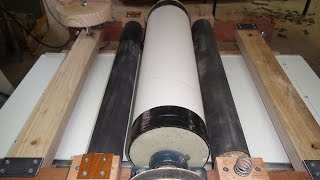 Feed Roller assembly. In the next video I wiil sincronize the rollers. https://www.etsy.com/listing/479308789/drum-sander?ref=