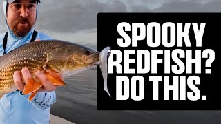 This Is How You Catch Redfish On Calm Days When Fish Are Spooky