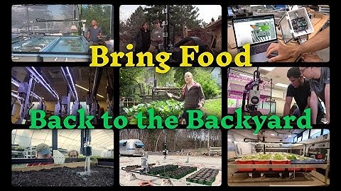 Bring Food Back to the Backyard