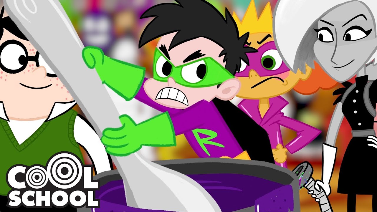 THE BAD GUYS vs Super Drew Pendous Compilation! 🦸‍♂️ Superhero Story | Cool School Cartoons for Kids