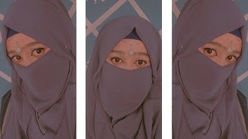 New 2025 Easy Hijab With Niqab Tutorial By Wajeeha Fatima