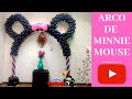 Arco de minnie mouse con globos #224