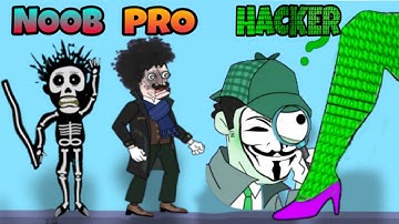 NOOB vs PRO vs HACKER-Clue Hunter 01