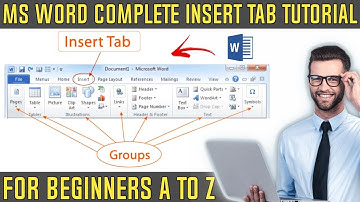 MS Word Insert Tab Complete Tutorial In Hindi | How To Use MS Word Complete Step By Step Part 2