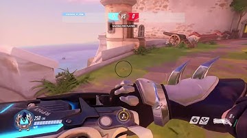 Overwatch - Out of bounds Glitch 3v3 Map
