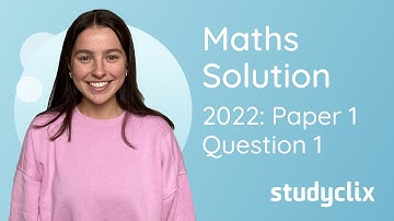 Algebra - Solution to 2022 Leaving Cert Maths Higher Paper 1 Question 1