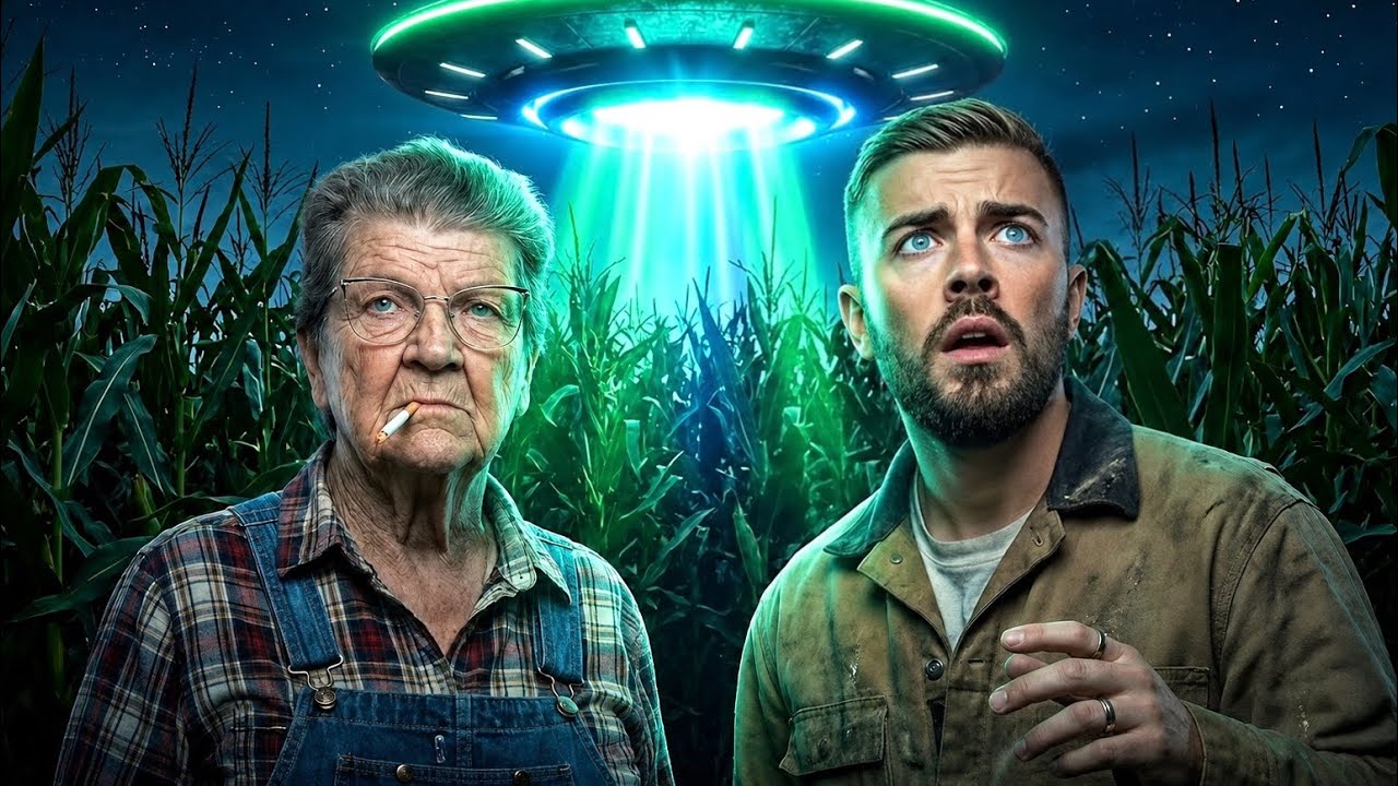 GRANDMA STAYS AT UFO FARM!