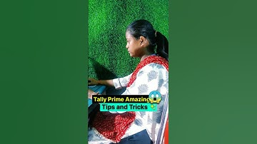 Tally Prime Amazing 🤩 tips & trick #shorts #trending #tally