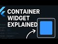 Flutter Container Widget Tutorial | Beginner to Advanced | UI Design|Hindi | part 2