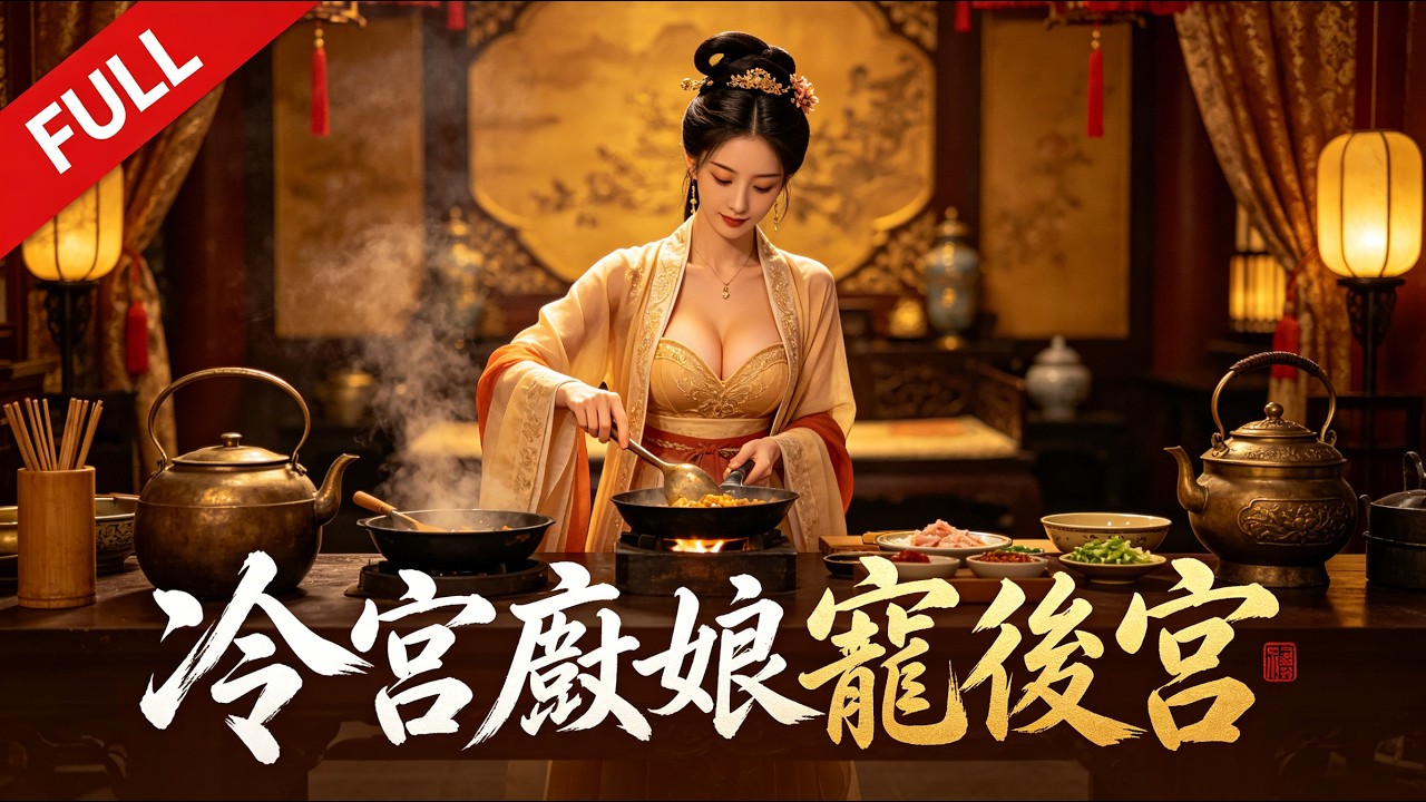 美食博主穿越入宮，冷宮逆襲封神，以廚藝與智慧收服帝王治盛世《冷宮廚娘寵後宮》#穿越 #古装 #甜寵 #热门爆款短剧 - YouTube