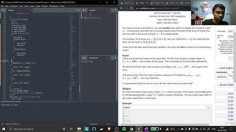 Codeforces Global Round 19 full screencast! Not able to solve single problem😢