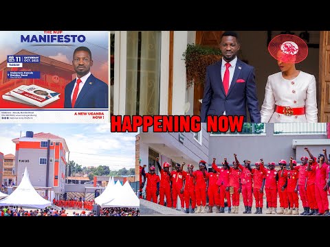 H E Bobi Wine LIVE Full Breakdown Of The NUP Manifesto At Makerere Kavule 