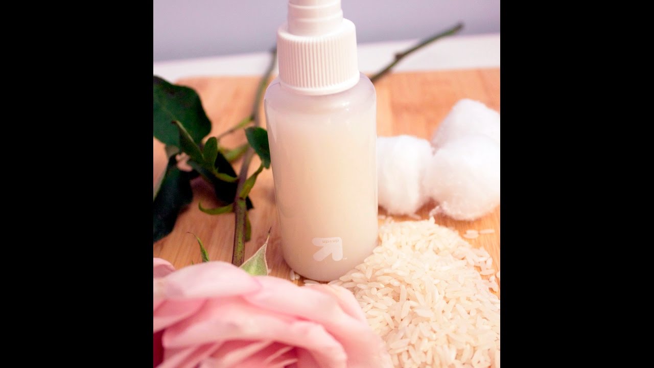 Skin Whitening Secret || DIY Rice Water Face Toner - YouTube