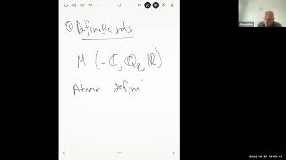 Alfonso Ruiz: Decomposition of Definable Sets in Algebraically Closed Fields