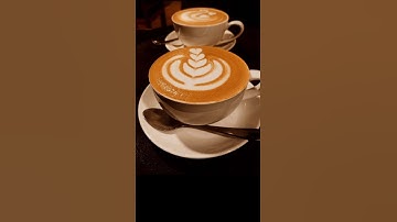 latteart tulip 🌷 tutorial video #coffee#coffeelatteart#tulips#tutorials