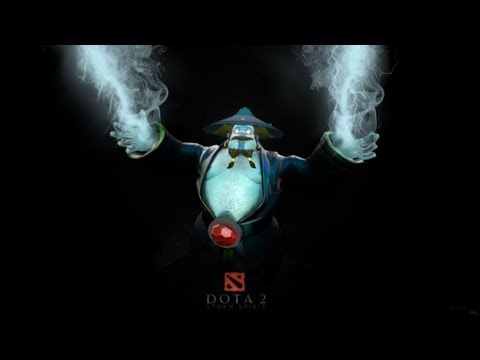 Видео: Дота 2 Гайды от Бога : Гайд по Dota 2 - Storm Spirit(Шторм) Шторм няшка, обожаю им играть))