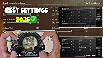 NEW UPDATE 4.0🔥BEST SENSITIVITY+CODE & BASIC SETTING PUBG MOBILE 2025🔥 60FPS,4Finger,Gyro On.