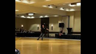Dumb Luck Line Dance Demo by Choreographer Darren Bailey at Fun in the Sun Orlando 2023