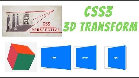 transform in css in hindi | transform 3D in css | css perspective | CSS3 tutorial in hindi - 14 #css