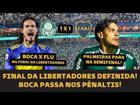 Boca Juniors supera Palmeiras nos pênaltis e está na final da Libertadores  - O Hoje.com