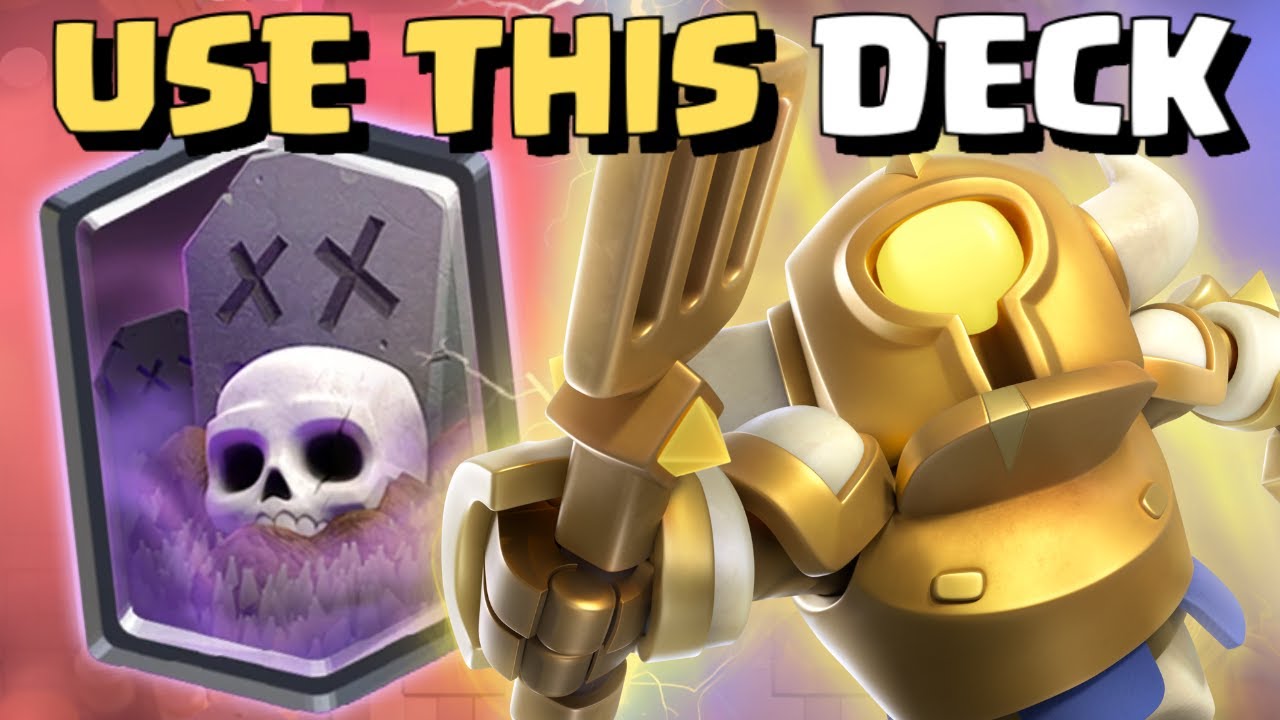 This Graveyard Deck is GAMEBREAKING in Clash Royale!