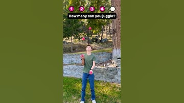 How many balls can you juggle? #juggling #shorts