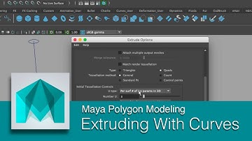 DART 104 Intro To Maya: Extruding With Curves