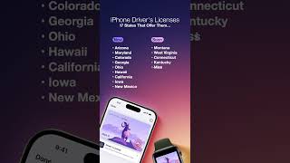 iPhone driver’s license rollout