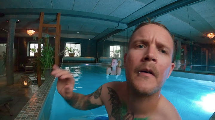 Vi har ett helt SPA för oss själva - LÖGNÄS GÅRD