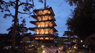 EPCOT Japan Pavilion Relaxing Evening Walk Through | March 2024 by Disney Parks POV 119 views 2 months ago 10 minutes, 38 seconds