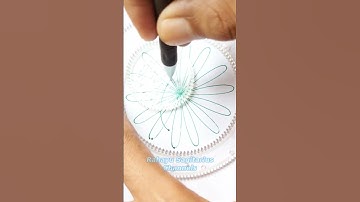 Learn to Make Spirograph Patterns for Beginners Part 3 #art #drawing #mandala #amazingart #diy
