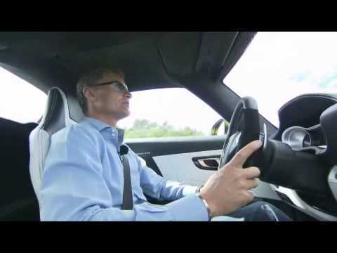 David Coulthard testet Mercedes-Benz SLS AMG E-Cell