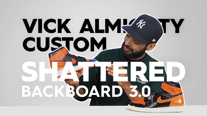 Vick Almighty Air Jordan 1 Shattered Backboard 3.0 MATTE CUSTOM