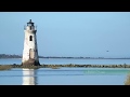 A Peaceful View of a Decommissioned Lighthouse on Cockspur Island GA