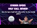 Testing the Synder Speed Ball for Maximum Distance