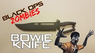 Call of Duty Black Ops 4 and 3: Zombies Bowie Knife (3-D Printed)