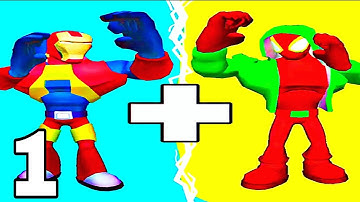 Master Super Hero Merge - Walkthrough Part 1 Levels 1-10 New Game - Android ios Gameplay