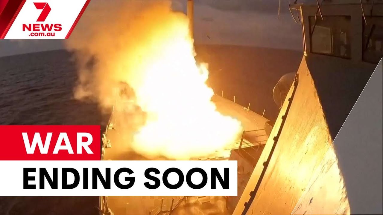 Trump suggests Iran war could end soon | 7NEWS