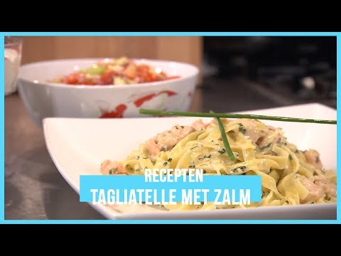 Video: Hoe Maak Je Spaghetti Met Zalm In Een Romige Saus