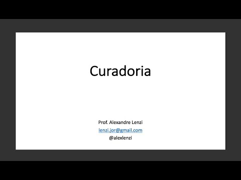 Vídeo: Diferença Entre Curadoria E Jornalismo